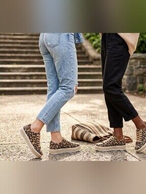Brand New!! Steve Madden Leopard Print Slip-On Sneakers